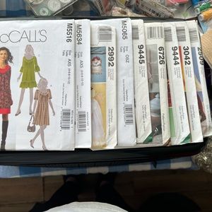 Are you a seer and love McCalls or Simplicity patterns?